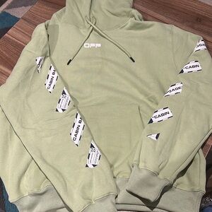 Off-White Mint Green Hoodie